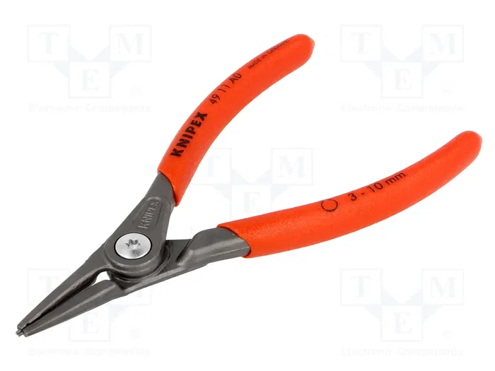 Knipex Pince à circlips de précision pour anneaux extérieurs Ø 3 - 10 mm Knipex Pince à circlips de précision pour anneaux extérieurs Ø 3 - 10 mm