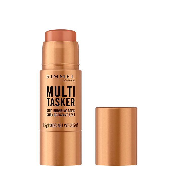 Rimmel London Bâton Bronzant Multitasker 3 en 1 #02-Moyen 4,5g