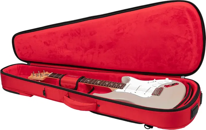 GATOR G-Icon Housse rigide pour guitare électrique - Édition Limitée - Rouge
