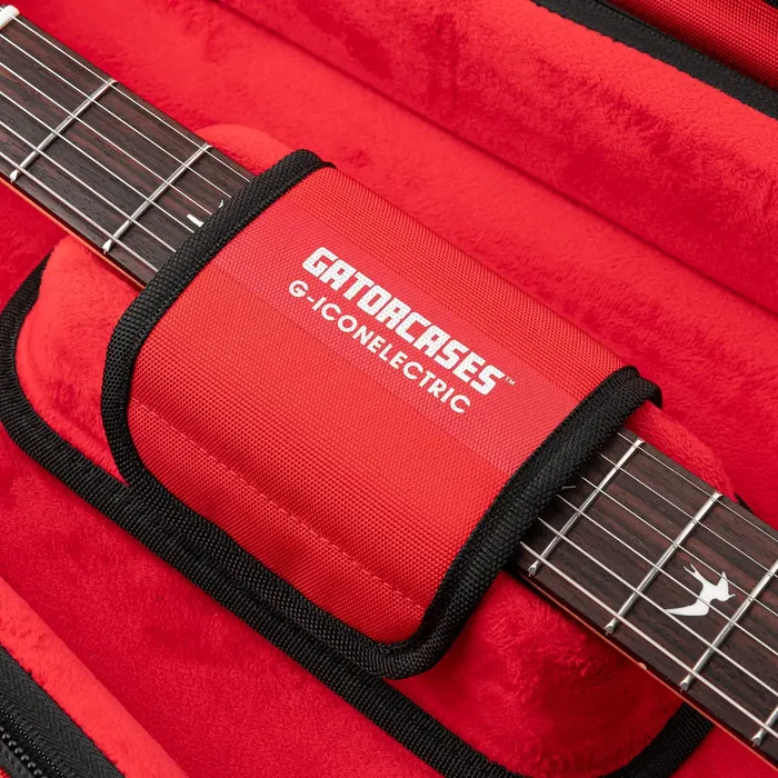GATOR G-Icon Housse rigide pour guitare électrique - Édition Limitée - Rouge