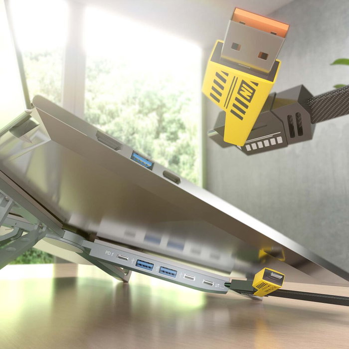 Support de tablette Aisens ASUC-4P021-GR Gris