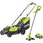 Ryobi RLM18X33B40 Pack tondeuse sans fil + coupe-bordures ONE+ 18V (33 cm) avec batterie 4 Ah et chargeur inclus