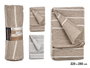 GIFTDECOR MULTIUSOS Rayures Assorties 2 Couleurs 225x250cm