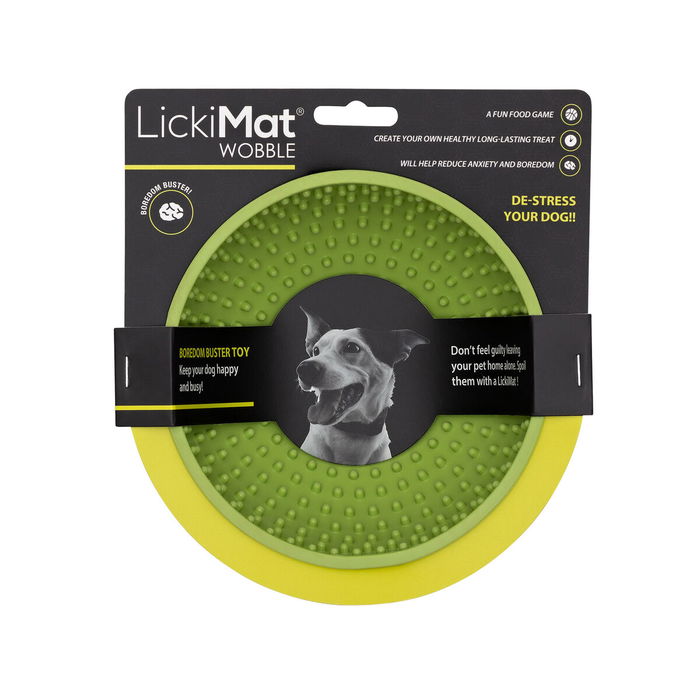 Mangeoire pour chiens Lickimat Vert Caoutchouc Moderne 600 ml Mangeoire pour chiens Lickimat Vert Caoutchouc Moderne 600 ml