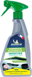 Michelin - Nettoyant insectes naturel 500ml - Spray écodétergent certifié - Élimine insectes et fientes d'oiseaux sur carrosserie et vitres