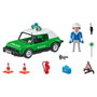 Playmobil - Voiture de Police Classique - Set d'Anniversaire 50 Ans - Réédition du Modèle 3215 de 1977 - Jouet avec Figurines - Référence 71591