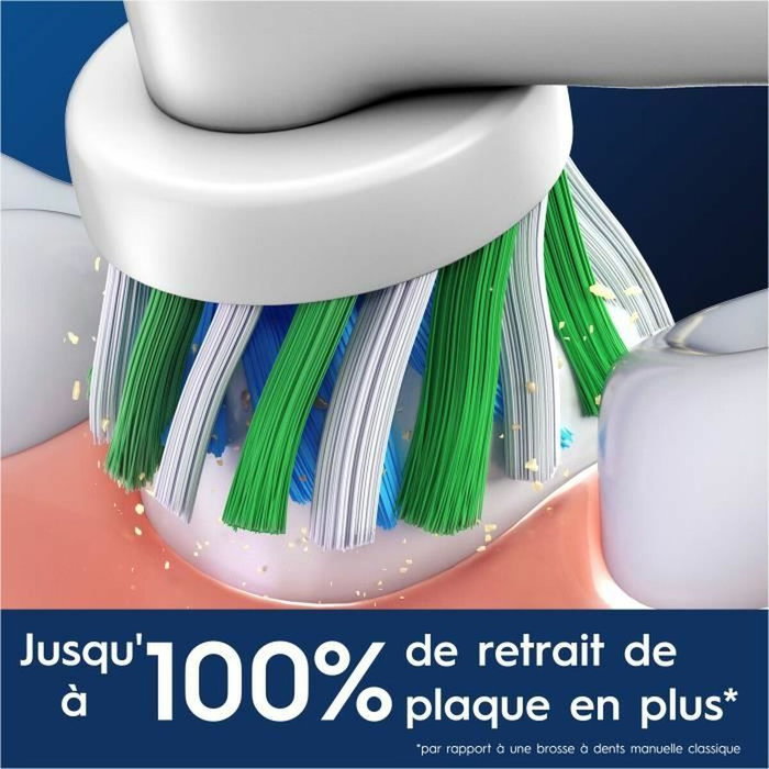 Oral-B Brossettes Pro Cross Action, Pack de 4 unités Oral-B Brossettes Pro Cross Action, Pack de 4 unités