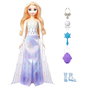 Mattel Disney Frozen Elsa - Boîte à Surprises Spin & Reveal HTG25 - Figurine et Accessoires avec Décors - Version Multilingue - Pour Enfants 3 Ans et Plus