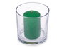 Acorde Porte-bougie Taco Vela en bambou 10x10x10 cm vert (Set de 6)