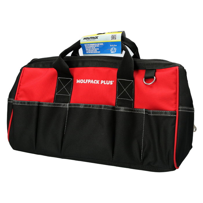 WOLFPACK LINEA PROFESIONAL Sacoche à outils polyvalente en nylon 29x47x23cm WOLFPACK LINEA PROFESIONAL Sacoche à outils polyvalente en nylon 29x47x23cm