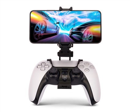 MOGA Clip Mobile Gaming Support de téléphone pour téléphones mobiles - Compatible avec manettes DualSense PS5 et DUALSHOCK 4 PS4 MOGA Clip Mobile Gaming Support de téléphone pour téléphones mobiles - Compatible avec manettes DualSense PS5 et DUALSHOCK 4 PS4