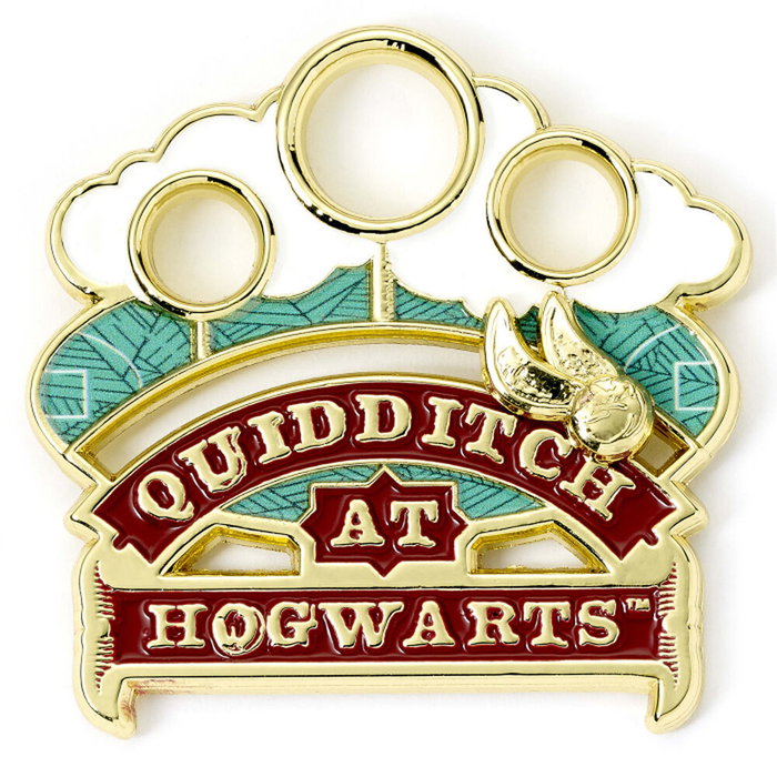 THE CARAT SHOP - Pins Collection Harry Potter Quidditch à Poudlard, Broche en Alliage de Zinc (Zinc, Cuivre, Aluminium)