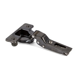 Salice - Bisagra S200 Ø35 avec système Silentia+ et fermeture amortie - Finition titane - Pour porte bois 16-26 mm - Cintre coudé - Réf. S200 Ø35