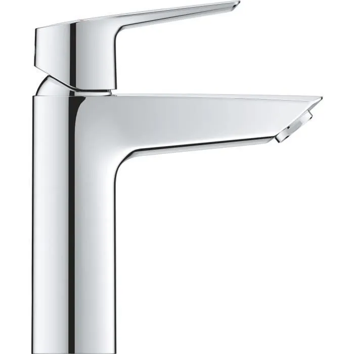 GROHE Mitigeur de Lavabo Monocommande Chromé, Economie d'Eau, Taille M, Hauteur 225 mm, pour Vasque Encastrée