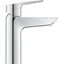 GROHE Mitigeur de Lavabo Monocommande Chromé, Economie d'Eau, Taille M, Hauteur 225 mm, pour Vasque Encastrée