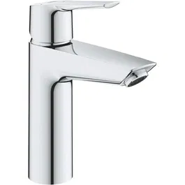 GROHE Mitigeur de Lavabo Monocommande Chromé, Economie d'Eau, Taille M, Hauteur 225 mm, pour Vasque Encastrée