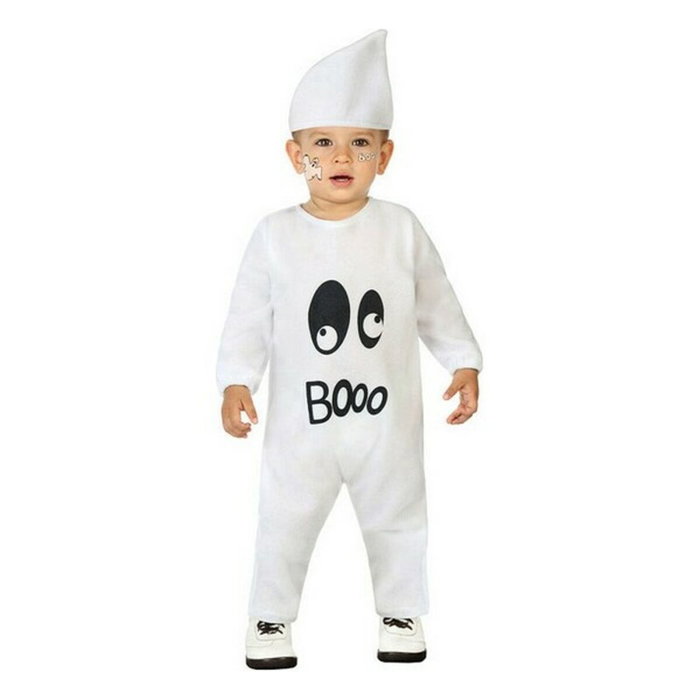 BigBuy Carnival Déguisement Fantôme Bébé Blanc 24 Mois
