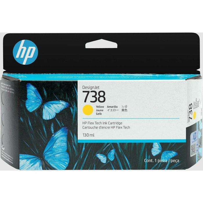 HP HP 738 Jaune 130 ml