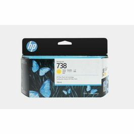 HP Cartouche d'encre jaune 738 / 498N7A - Compatible imprimantes HP