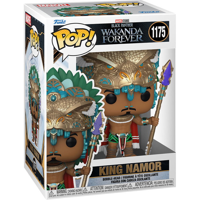 FUNKO Marvel Black Panther Wakanda Forever King Namor Pop FUNKO Marvel Black Panther Wakanda Forever King Namor Pop