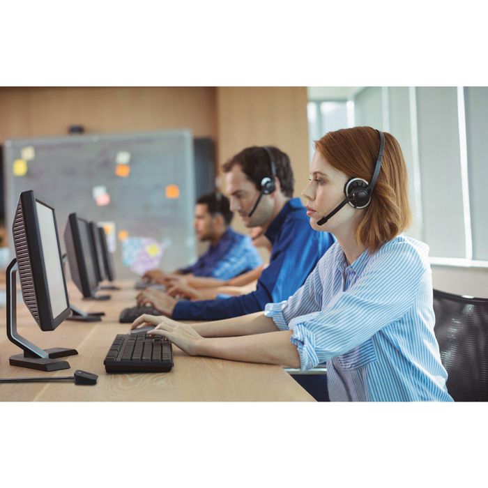 Kensington Clé à empreintes digitales de bureau VeriMark - Lecteur biométrique USB avec Windows Hello, FIDO2 WebAuthn et câble 1.2m