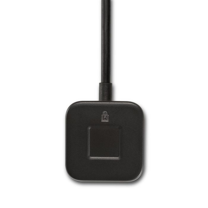 Kensington Clé à empreintes digitales de bureau VeriMark - Lecteur biométrique USB avec Windows Hello, FIDO2 WebAuthn et câble 1.2m