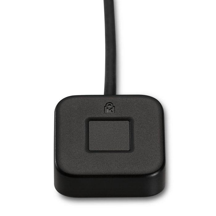 Kensington Clé à empreintes digitales de bureau VeriMark - Lecteur biométrique USB avec Windows Hello, FIDO2 WebAuthn et câble 1.2m