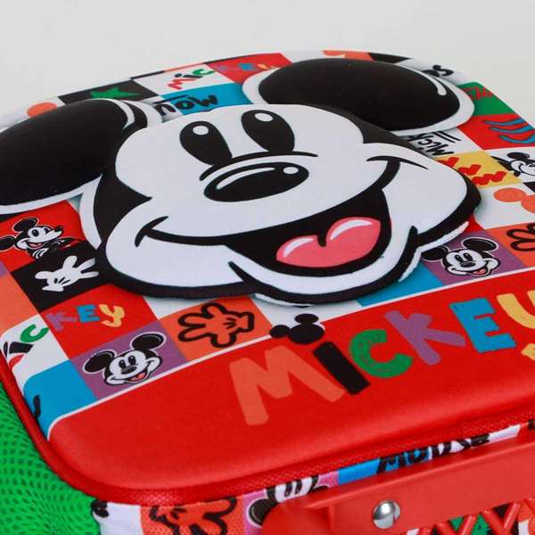 Karactermania Sac à Dos 3D avec Roues Mickey Mouse 26 x 13 x 34 cm - Pour Enfants Karactermania Sac à Dos 3D avec Roues Mickey Mouse 26 x 13 x 34 cm - Pour Enfants