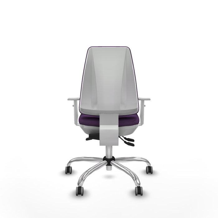 PIQUERAS Y CRESPO Chaise de bureau Elche, tissu violet, mécanisme asynchrone PIQUERAS Y CRESPO Chaise de bureau Elche, tissu violet, mécanisme asynchrone
