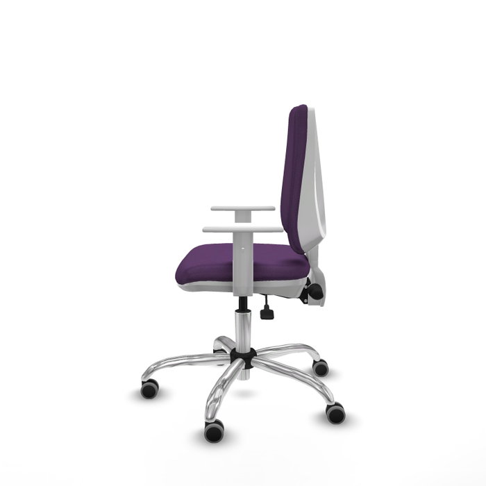 PIQUERAS Y CRESPO Chaise de bureau Elche, tissu violet, mécanisme asynchrone PIQUERAS Y CRESPO Chaise de bureau Elche, tissu violet, mécanisme asynchrone