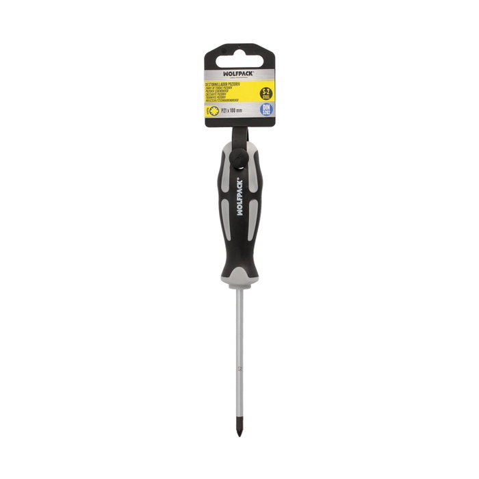WOLFPACK LINEA PROFESIONAL Tournevis Pozidriv PZ1 Ø 5 x 100 mm