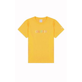 T-shirt à manches courtes femme Champion Jaune L