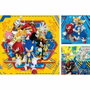 Ravensburger Puzzles Les aventures de Sonic, lot de 3 (3 x 49 pièces)