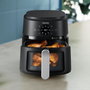 Philips Airfryer Série 2000 NA221/00, 4,2L, 1500W, Noir et Argent