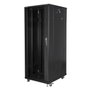 Lanberg FF01-6832-12B - Armoire Rack 19 pouces 32U 600x800 mm, Noir, IP20, pour serveur et équipement réseau
