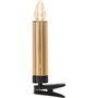 Krinner Lumix Superlight Pearls Mini Basis - 12 Bougies LED Dorées sans fil