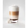JURA Set de 2 Verres à Latte Macchiato en Cristal - 220 ml - Hauteur 10,5 cm