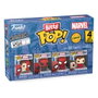 Funko Bitty POP! Marvel Spider-Man - Pack de 4 figurines Vinyl Series 4