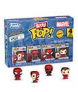 Funko Bitty POP! Marvel Spider-Man - Pack de 4 figurines Vinyl Series 4