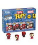 Funko Bitty POP! Marvel Spider-Man - Pack de 4 figurines Vinyl Series 4