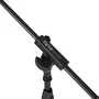 FRAMEWORKS Support Microphone Trépied Réglable avec Bras d'Extension Section Unique