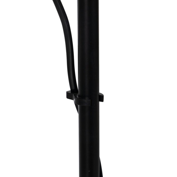 BigBuy Home Lampe de bureau Noir Beige Bois Fer
