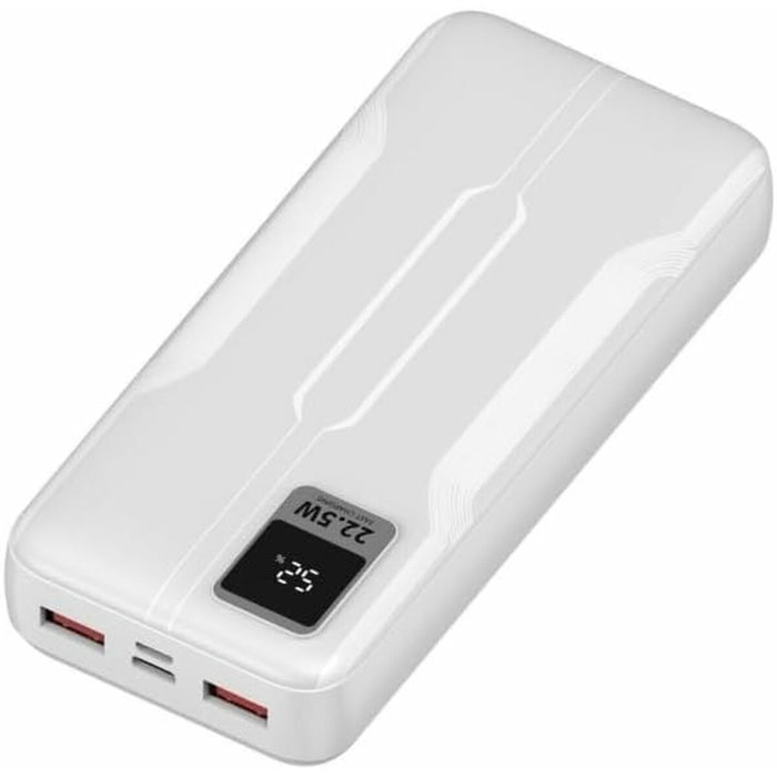 Powerbank LEOTEC LEPOW20W22W Blanc 20000 mAh Powerbank LEOTEC LEPOW20W22W Blanc 20000 mAh