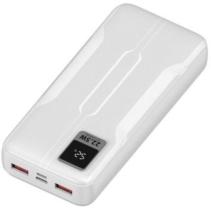 Powerbank LEOTEC LEPOW20W22W Blanc 20000 mAh Powerbank LEOTEC LEPOW20W22W Blanc 20000 mAh