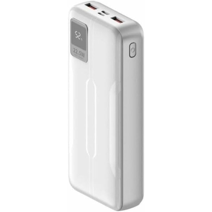 LEOTEC Powerbank LEPOW20W22W Blanc 20000 mAh