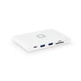 Dicota Hub USB D31729 Blanc