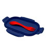 KIDS LICENSING - Grille-pain à sandwich avec couverts - Licence Marvel Spiderman - 22x16x7 cm