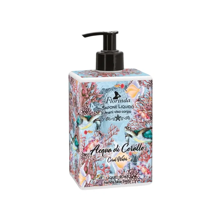 Florinda Savon Liquide Coral Water Nettoyant et Adoucissant Florinda Savon Liquide Coral Water Nettoyant et Adoucissant