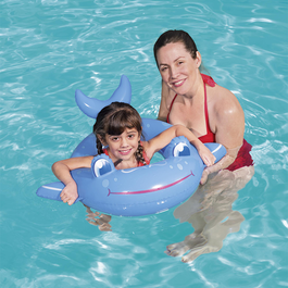 Bestway 36128 Flotador Gonflable Animaux Couleur Assortie 84x71 cm +3 à 6 Ans Plage et Piscine