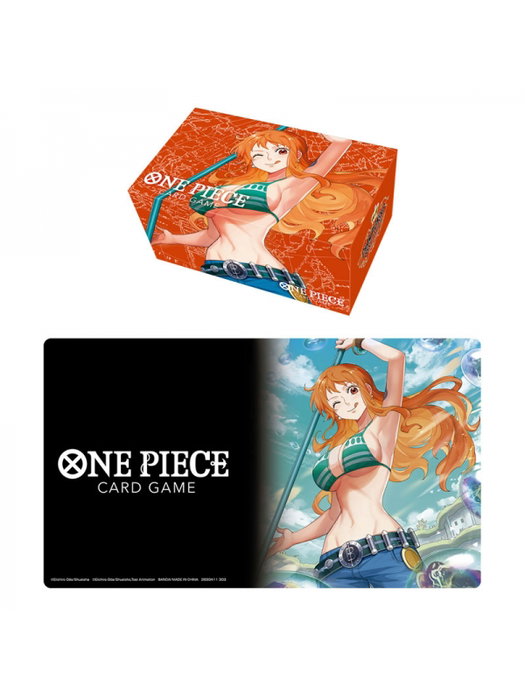 Bandai Tapis de Jeu et Boîte de Rangement One Piece – Rouge, 30x61 cm, 16,5x8x11 cm Bandai Tapis de Jeu et Boîte de Rangement One Piece – Rouge, 30x61 cm, 16,5x8x11 cm
